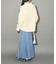 ナローニットスカート