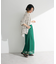 開襟シアージャケット風シャツ