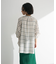 開襟シアージャケット風シャツ