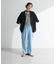 開襟シアージャケット風シャツ
