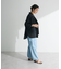 開襟シアージャケット風シャツ