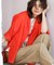開襟シアージャケット風シャツ