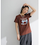 ・swing by リボンモチーフコード刺繍TEE