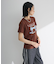 ・swing by リボンモチーフコード刺繍TEE