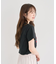 ・swing by リボンモチーフコード刺繍TEE