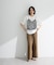 ・SUGAR SPOON トロンプルイユTEE