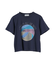 ・Double　FlagsヴィンテージライクプリントT