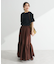 ・Petit Fleur アシンメトリーフリルTEE
