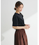 ・Petit Fleur アシンメトリーフリルTEE