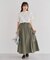 ・Petit Fleur アシンメトリーフリルTEE