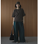 everywalk.ヴィンテージレザーロゴキャップ