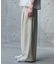 A.ボックスタックワイドストレートパンツ