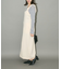 フロントジップキャミワンピース