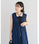 メッシュシャーリングレイヤーワンピース