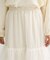 2wayチュールティアードフリルスカート(ペチ付き)