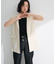 ・ELENCARE DUE バイカラーニットタンク