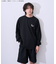 ハイキュー!! モノクロプリント烏野長袖Tシャツ
