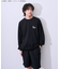 ハイキュー!! モノクロプリント烏野長袖Tシャツ