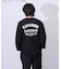 ハイキュー!! モノクロプリント烏野長袖Tシャツ