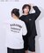 ハイキュー!! モノクロプリント烏野長袖Tシャツ