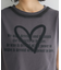 ・swing by ハートロゴフレンチTEE