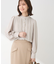 ・ELENCARE DUE ピンタックブラウス