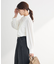 ・ELENCARE DUE ピンタックブラウス