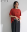 フロッキー筆記体ロゴボックスTシャツ