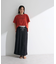 フロッキー筆記体ロゴボックスTシャツ