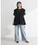 フロッキー筆記体ロゴボックスTシャツ