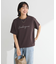 フロッキー筆記体ロゴボックスTシャツ