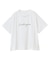 フロッキー筆記体ロゴボックスTシャツ