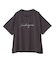 フロッキー筆記体ロゴボックスTシャツ