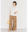 シアーワイドパンツ
