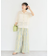シアーワイドパンツ