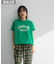 袖折り返しカレッジTシャツ