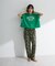 袖折り返しカレッジTシャツ
