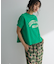 袖折り返しカレッジTシャツ