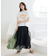 袖折り返しカレッジTシャツ