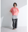 袖折り返しカレッジTシャツ