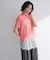 袖折り返しカレッジTシャツ