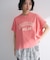 袖折り返しカレッジTシャツ