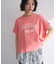 袖折り返しカレッジTシャツ