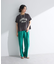 袖折り返しカレッジTシャツ