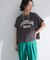 袖折り返しカレッジTシャツ