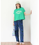 袖折り返しカレッジTシャツ