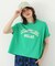 袖折り返しカレッジTシャツ