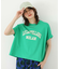 袖折り返しカレッジTシャツ