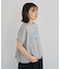 袖折り返しカレッジTシャツ