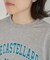 袖折り返しカレッジTシャツ